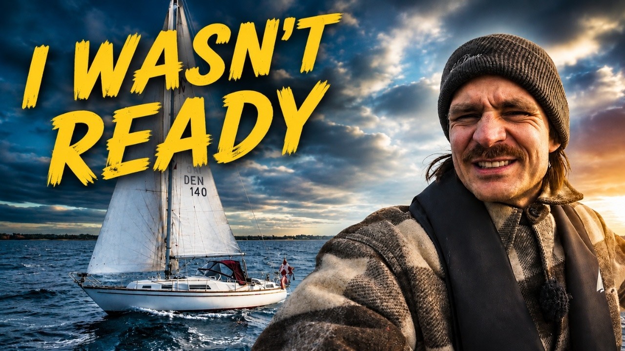 ⁣Solo Sailing a 34ft Sailboat (as a beginner)