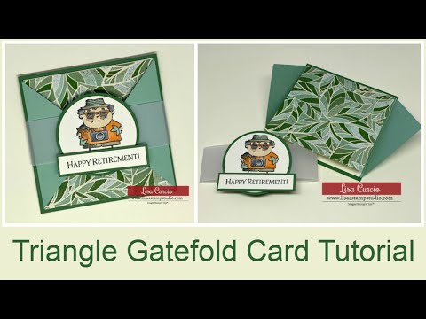 how-to-make-a-unique-triangle-gatefold-card-|-fun-fold-card-series