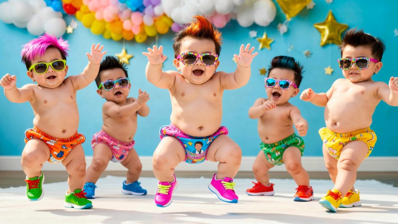 Dudi Dudi Dam Dam Dance 💃💃  | Dodi Dodi Dum Dum Kids Dance | Funny Kids Videos | Kids Rhymes