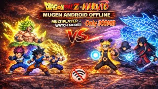 RELEASE‼️ Jump Force Anime CrossOver Mugen Android Size 300MB OFFLINE 🔥 Lite Version Mugen APK 2026 screenshot 4