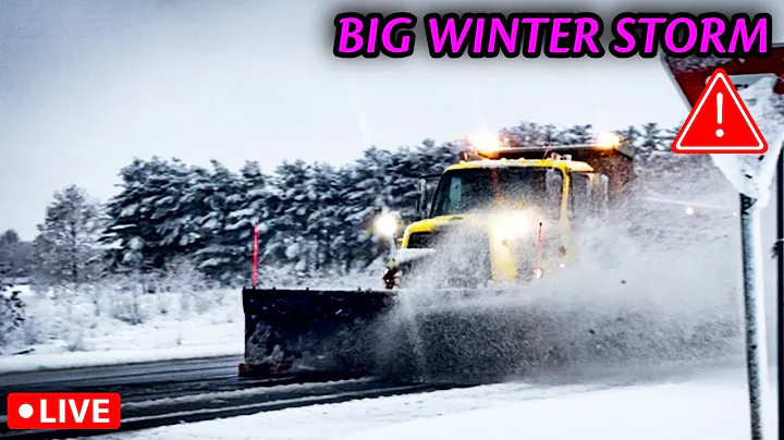 🔴WINTER STORM SLAMS NEW YORK DAY 2 - STORM CHASERS LIVE