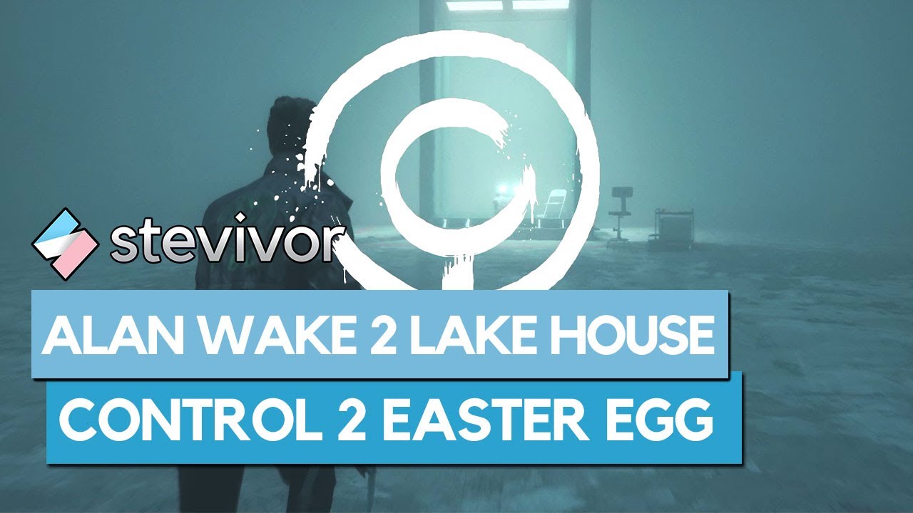 Alan Wake 2 Lake House DLC How to get the Control 2 Easter egg - YouTube