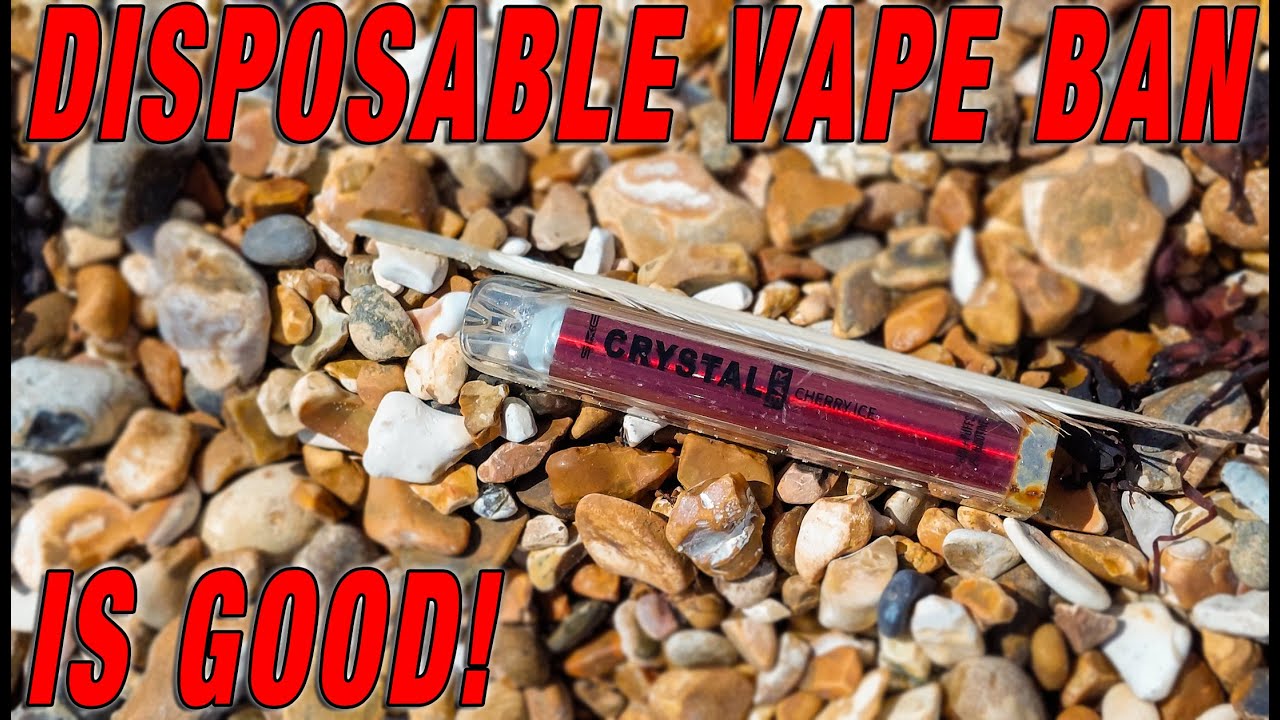crystal vape ban DISPOSABLE VAPE BAN IS GOOD!
