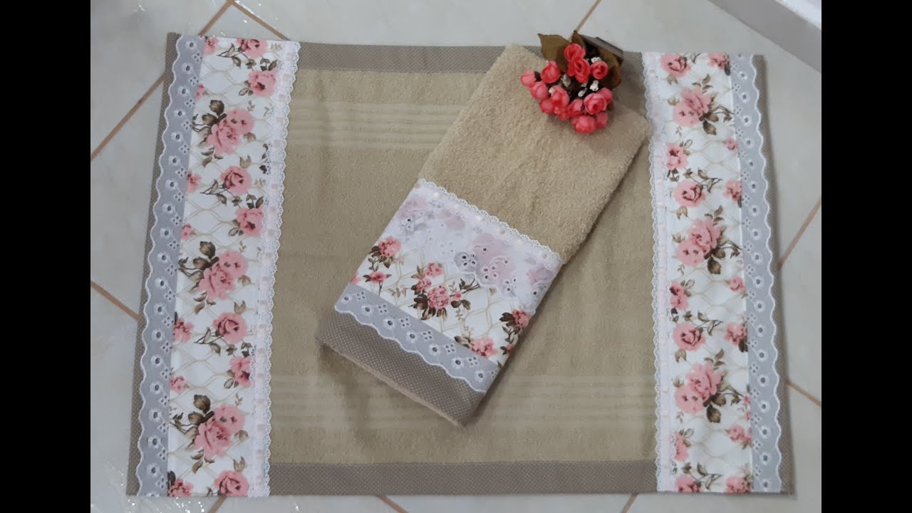 Como fazer um kit de banheiro com acabamento embutido. Simples e Fácil