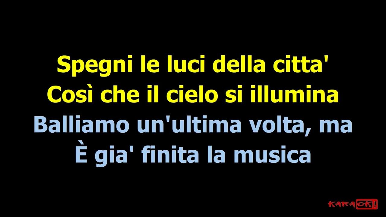 Cesare Cremonini ORA CHE NON HO PIU' TE / SPEGNI LA LUCE (Karaoke Version) Cesare Cremonini ORA CHE NON HO PIU' TE / SPEGNI LA LUCE (Karaoke Version)