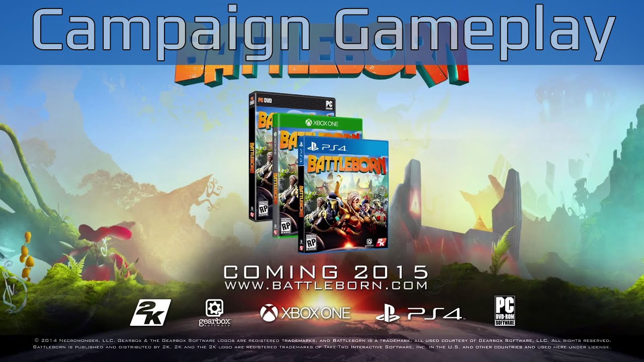 Battleborn - Cooperative Campaign Gameplay [HD 1080P]