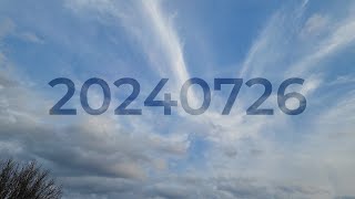 20240726 suspenseful piano improvisation, timelapse clouds, fwd-revoctstack-evp-mix - by Dan Newport
