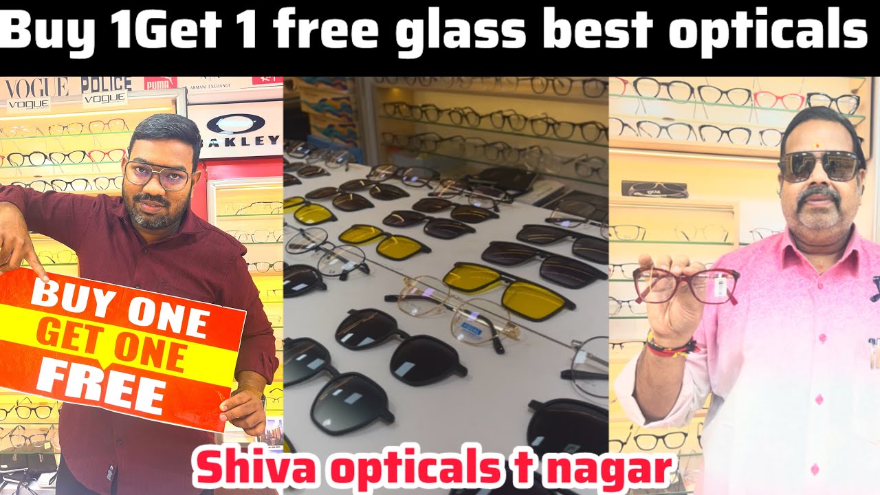 Buy 1Get 1 free glass ✅best opticals in Chennai shiva opticals👍