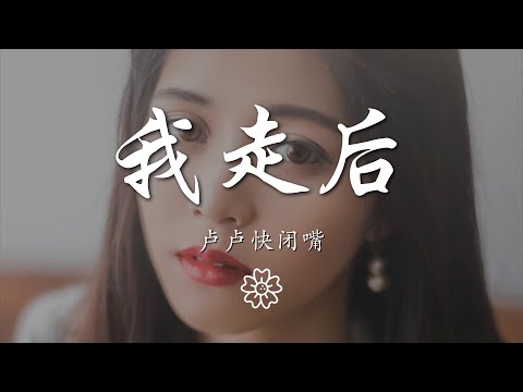 盧盧快閉嘴 - 我走後『心裏有話都不想再說』【動態歌詞Lyrics】