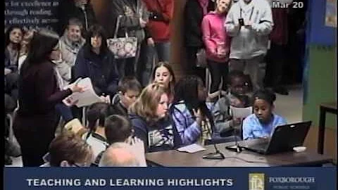 3/20/17 Foxborough School Committee Meeting