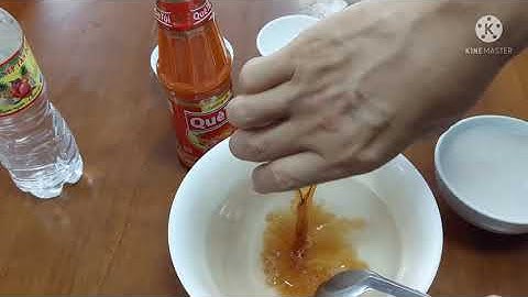 video hướng dẫn cách pha nước mẻ hấp ốc bươu nhà hàng #gamanhhoachandong