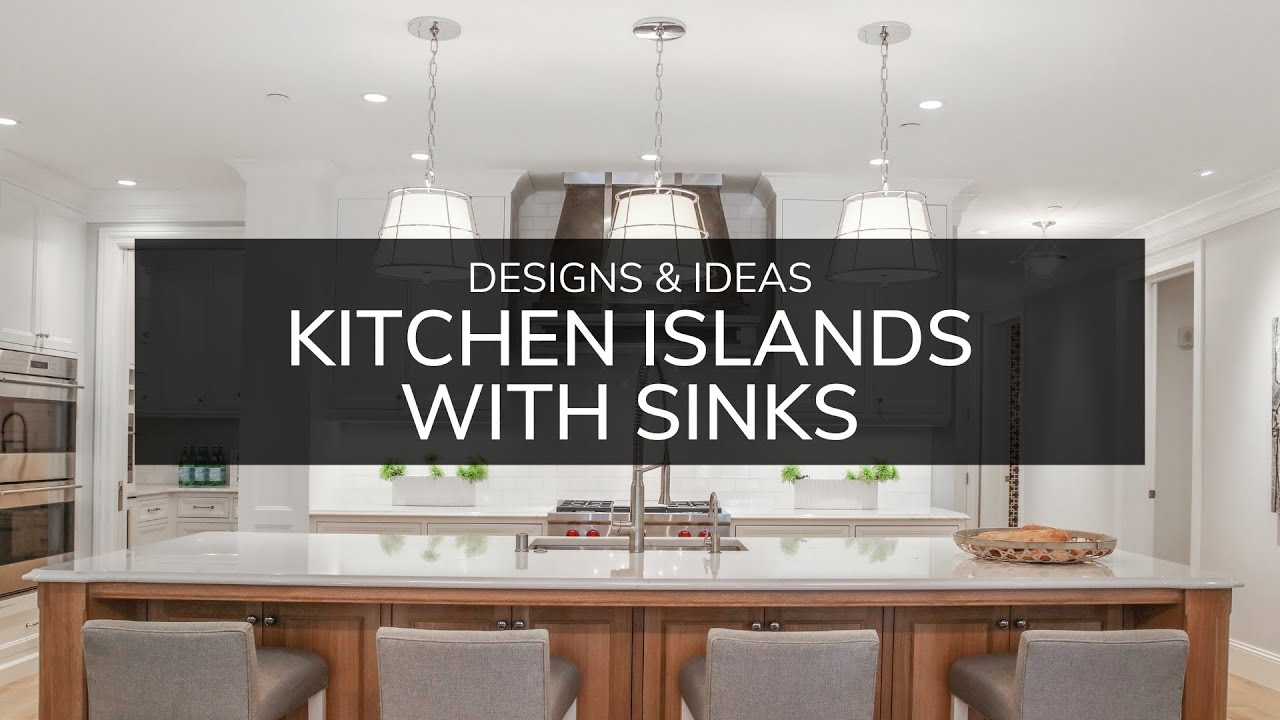 small kitchen layout with sink in island