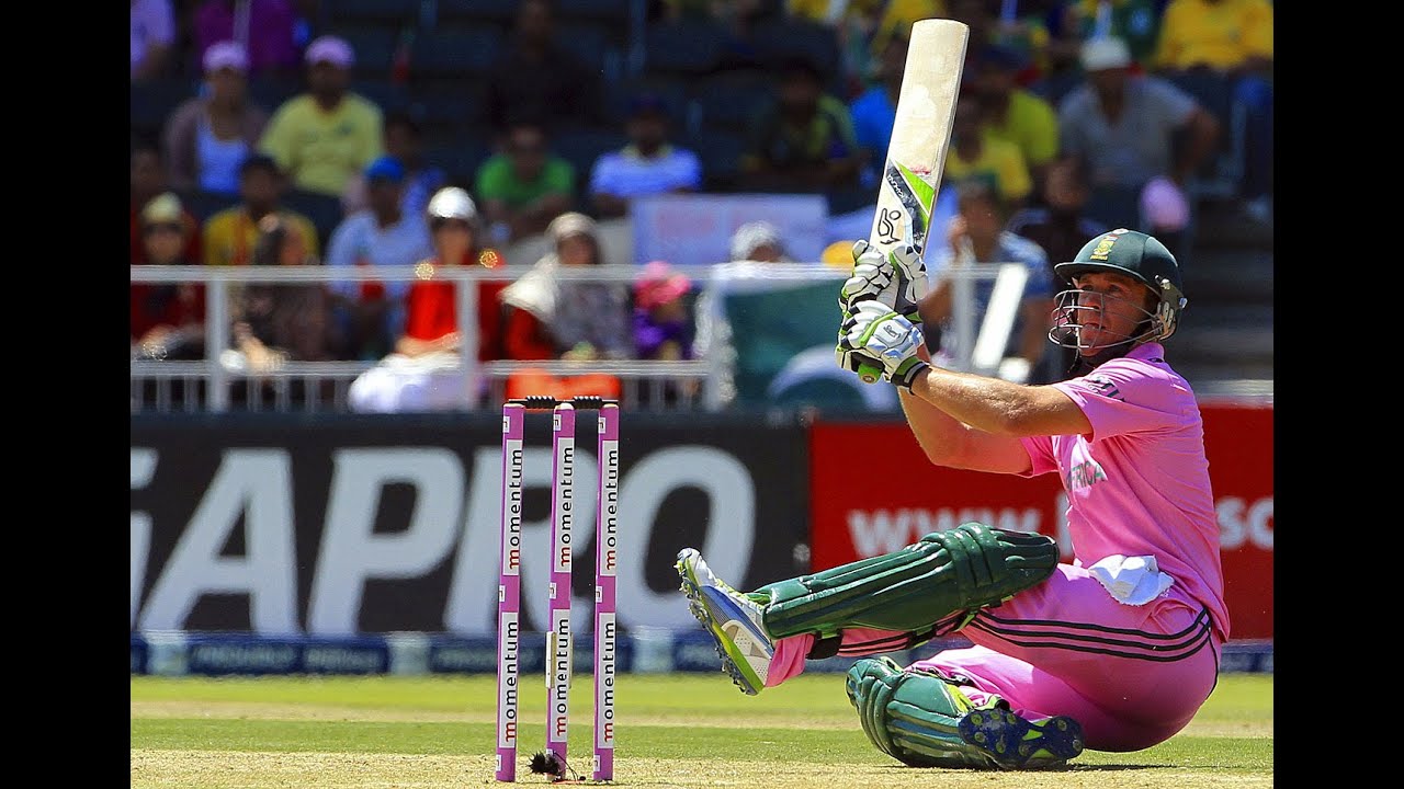 AB de Villiers scores fastest 100 of all time in Cricket History - YouTube
