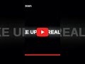 wake up to reality