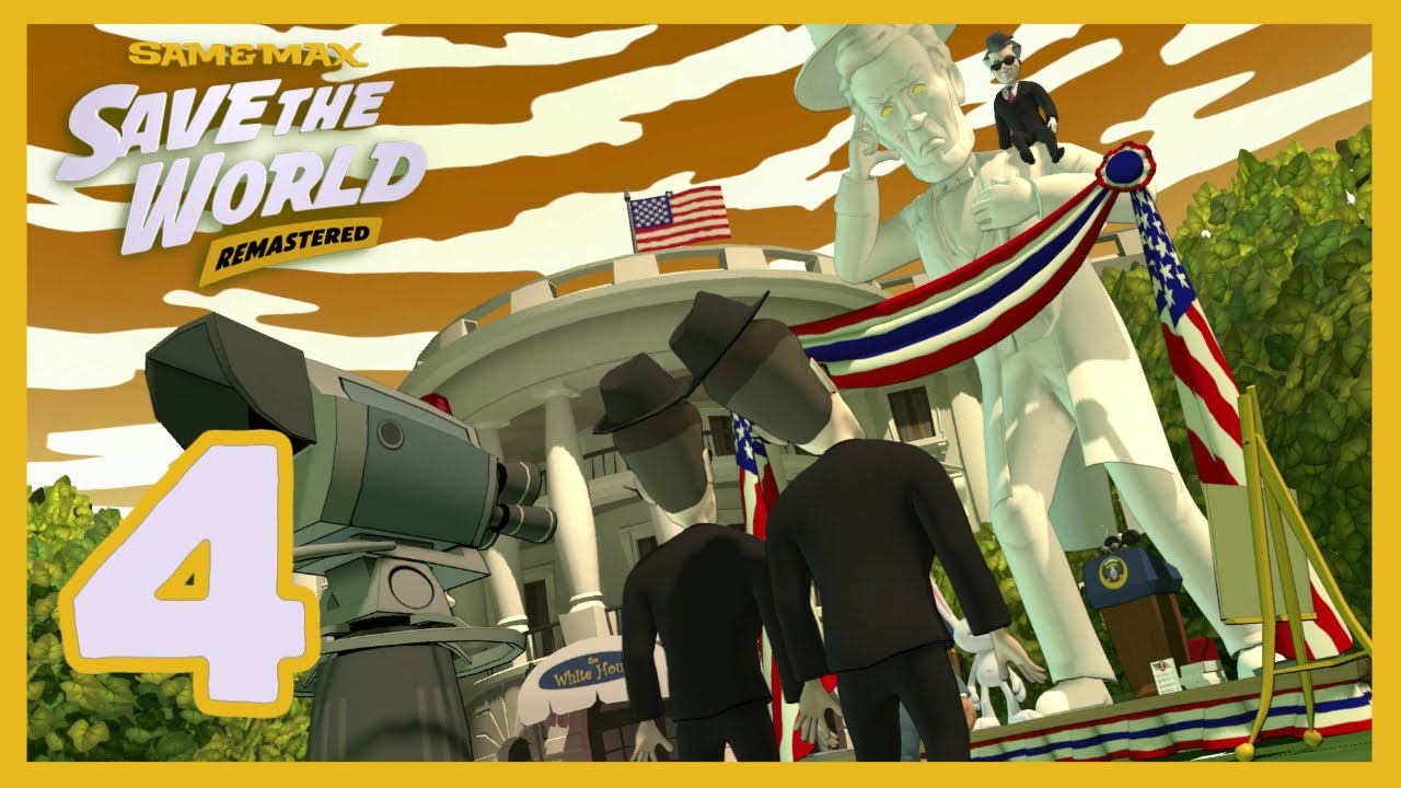 Sam and Max Save The World Remastered EPISODE 4 - Abe Lincoln Must Die!
