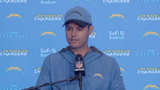 Brandon Staley Postgame Press Conference vs The Patriots | LA Chargers