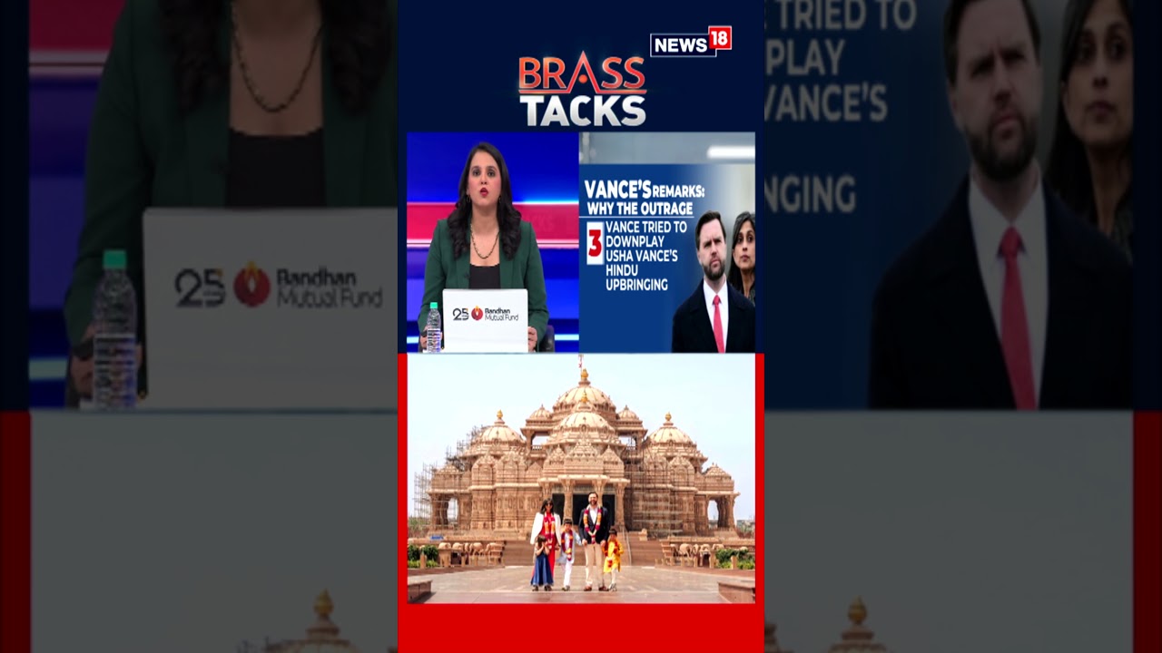 Речь Джей Ди Вэнса вызвала споры из-за комментариев Уши Вэнс о её «обращении» | Новости США | N18S