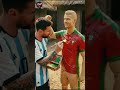 Messi surprise Ronaldo 😱.. #usa #usashorts #trending #america #messi