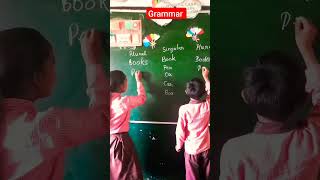 Grammar| Singular Plural| English short feed reels education learning competition shortvideo