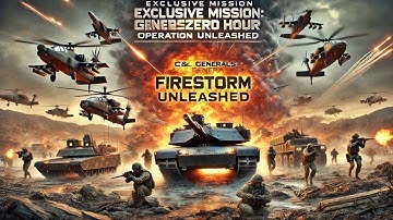 Exclusive Mission: C&C Generals Zero Hour - Operation Firestorm Unleashed