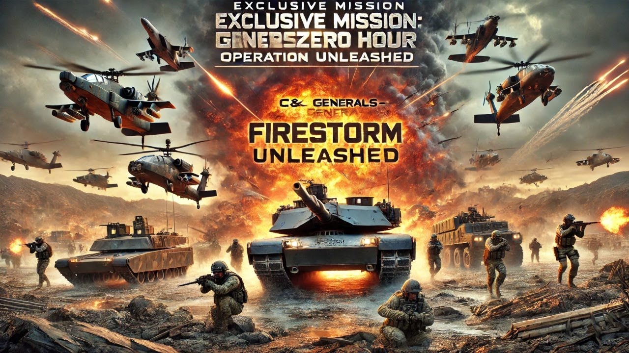 Exclusive Mission: C&C Generals Zero Hour - Operation Firestorm ...
