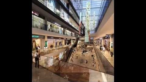 Mall 3D Model | Architectural Interior 3D Models | max, 3ds, c4d, obj, lwo