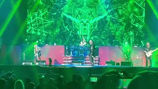 Judas Priest Green manalishi with a two prong crown Live@Rockville2024