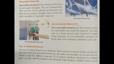 Class-5 Sub-SST ch-6 Natural Resources part2