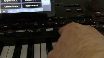 Korg PA4 Set List
