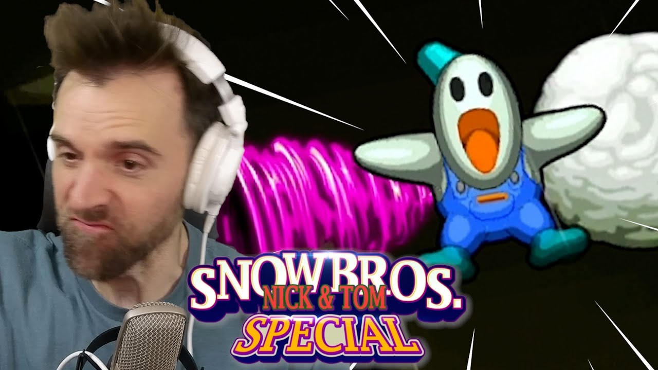 Snow Bros (NES) Remake Has a BRUTAL Difficulty Spike - YouTube