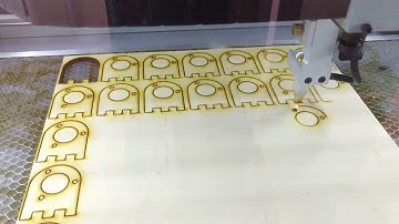 Laser cutting ODrive test jigs