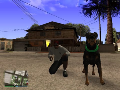 طريقة تركيب مود الكلب في GTA San Andreas للاجهزه الضعيفة و القويه