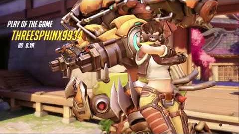 D.VA Quintuple Kill POTG [OVERWATCH]