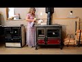 Wood Cook Stoves - Cleaning the Cooktop BEFORE First Burn - How to clean oil off wood cookstove