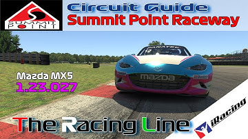 iRacing | Global Mazda Mx-5 Cup | Circuit Guide - Summit Point - 1:23.027 - Week 4