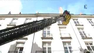 Nantes : Incendie en centre-ville pendant le carnaval