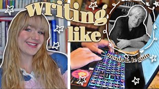 i tried ursula k. le guin's 5 AM writing routine✍🧝‍♀️ writing vlog