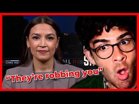 Thumbnail for AOC SLAMS Trump Administration | HasanAbi Reacts