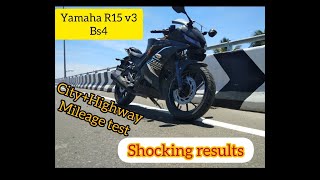 R15 V30 Mileage Test Tamil 1 Liter Of Petrol At Speed 8090kmph expect The Unexpected