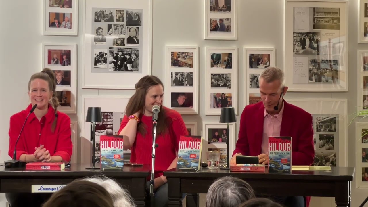 Lesung mit Satu Rämö in der Buchhandlung Leuenhagen & Paris