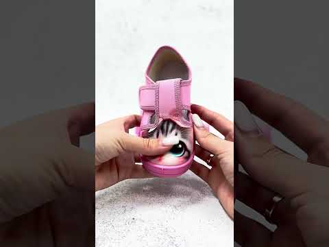 Waldi дитячі капці в садку та для дому, текстильне взуття для дівчат Розмір: 24-30, видео 1