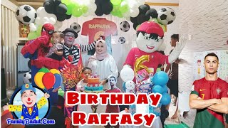 RAFFASYA 6th Birthday Tema Ronaldo