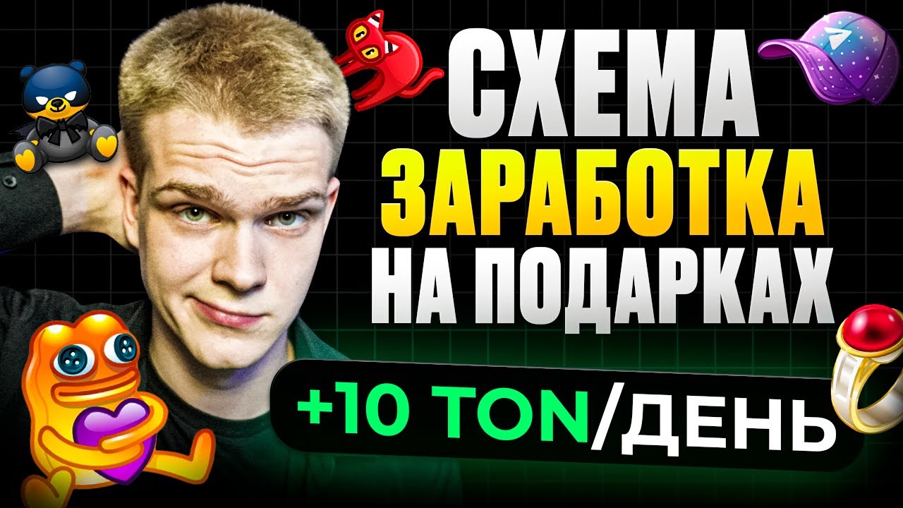 СХЕМА ЗАРАБОТКА на Telegram Подарках! Полный Гайд