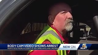 Body cam video shows arrest of Clermont County man facing child sex charges