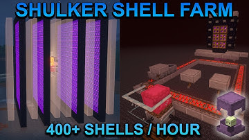 Minecraft Shulker Shell Farm - Easiest Design Full Tutorial | Gausuch Gamer