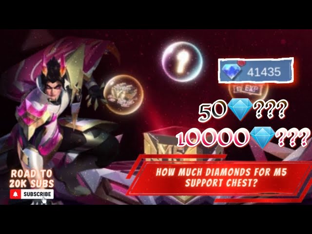 Mobile Legends: Bang Bang - M5 Support Chest is currently on a