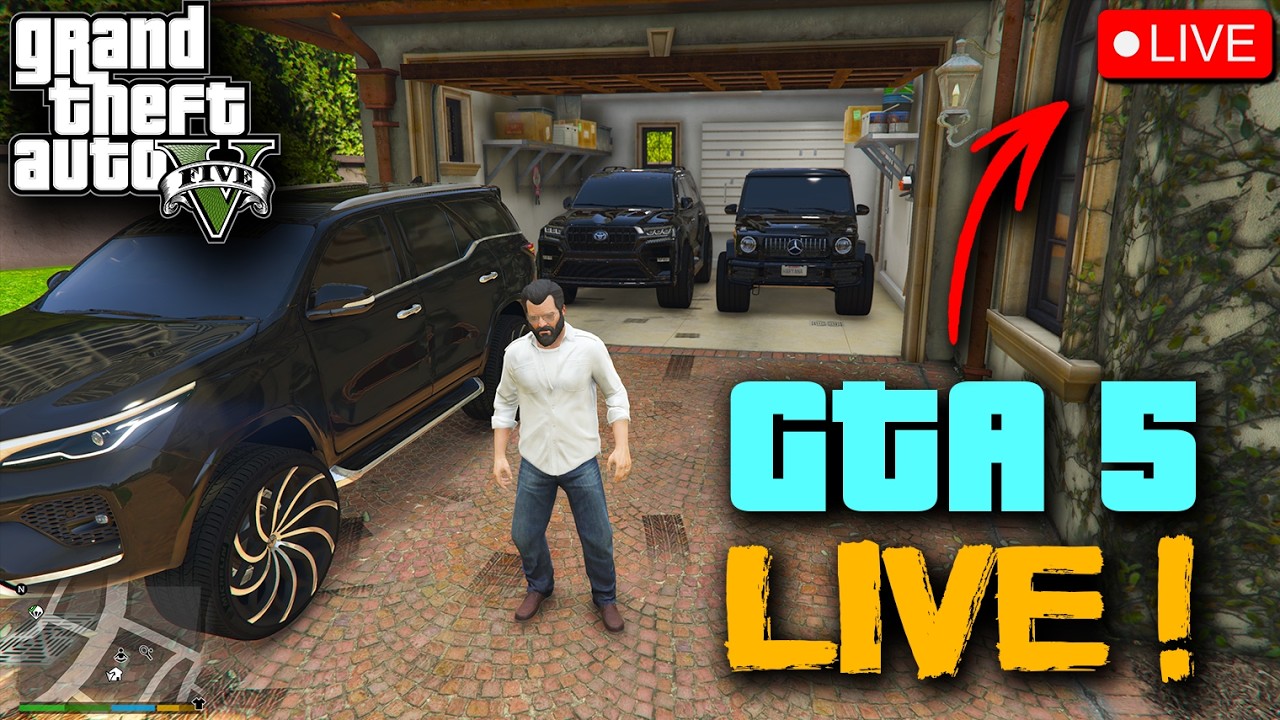 GTA 5 LIVE #gtav #gta5 #gaming