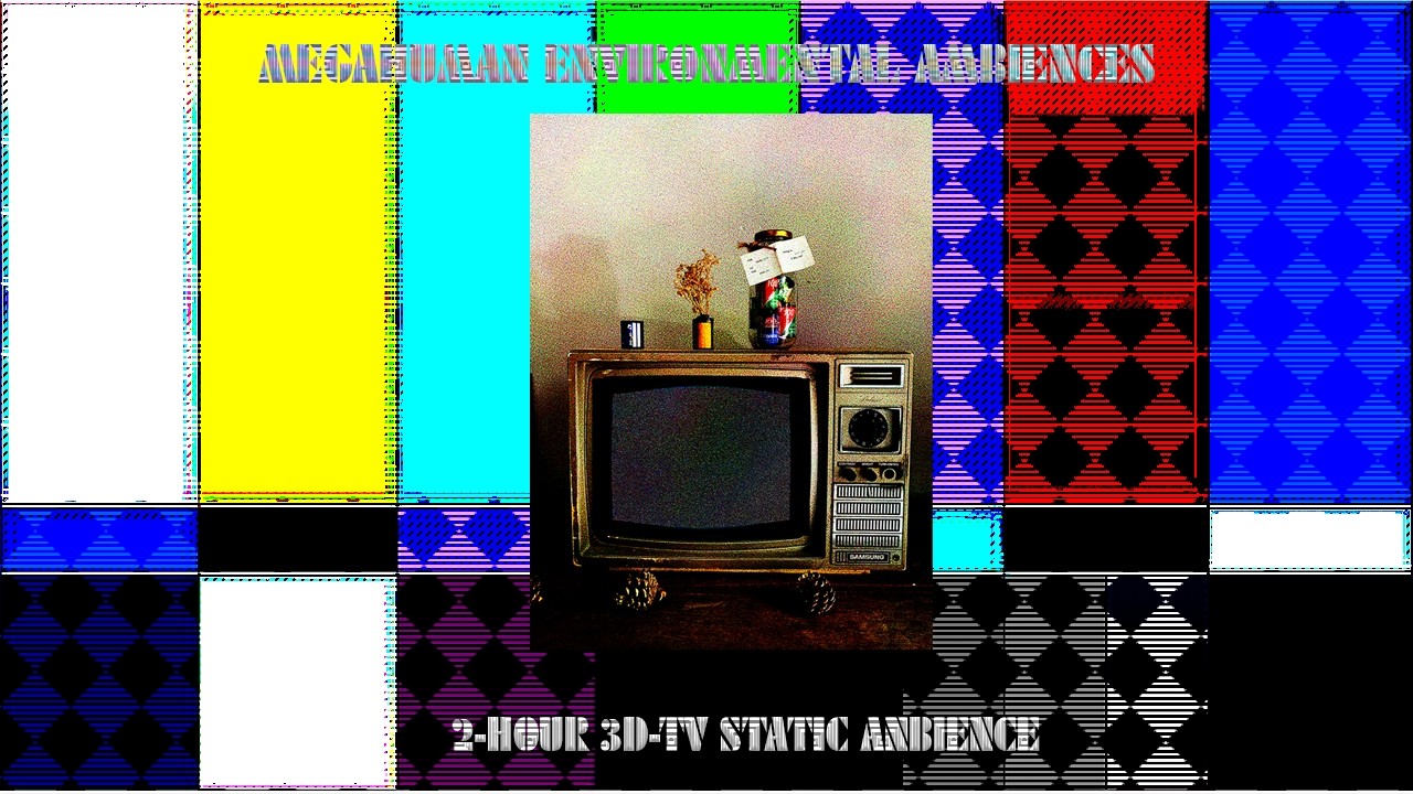2-Hour 3D-TV Static Ambience - YouTube