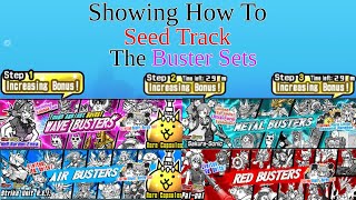 Showing How To Seed Track The Buster Banners (Step Up Events) In The Battle Cats