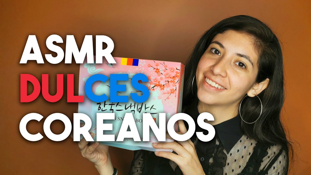 ASMR en Español - Comiendo Dulces Coreanos 🇰🇷